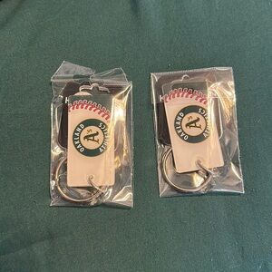 Oakland Athletics Key Chain